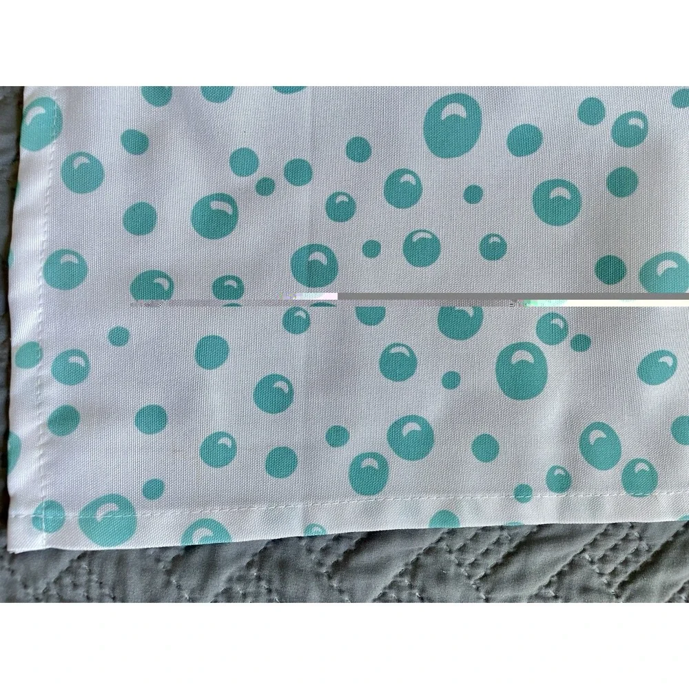Circo by Target Kids Ocean Sea Life Shower Curtain Shark Whale Fish Dolphin FLAW